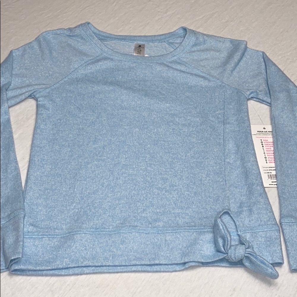 NWT Girls Yoga-Lic-Ious Top-M/10